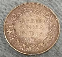 1939 One Quarter Anna